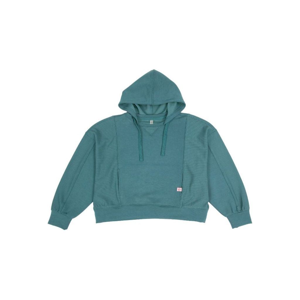 Jade Rib Hoodie
