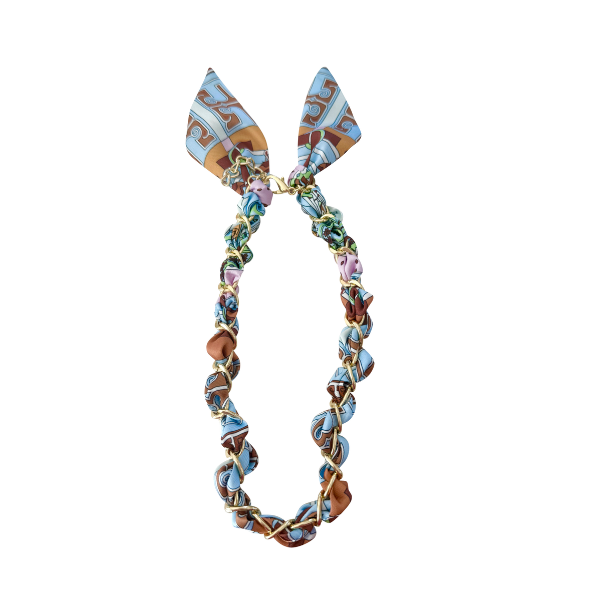 Gemelli Scarf Necklace