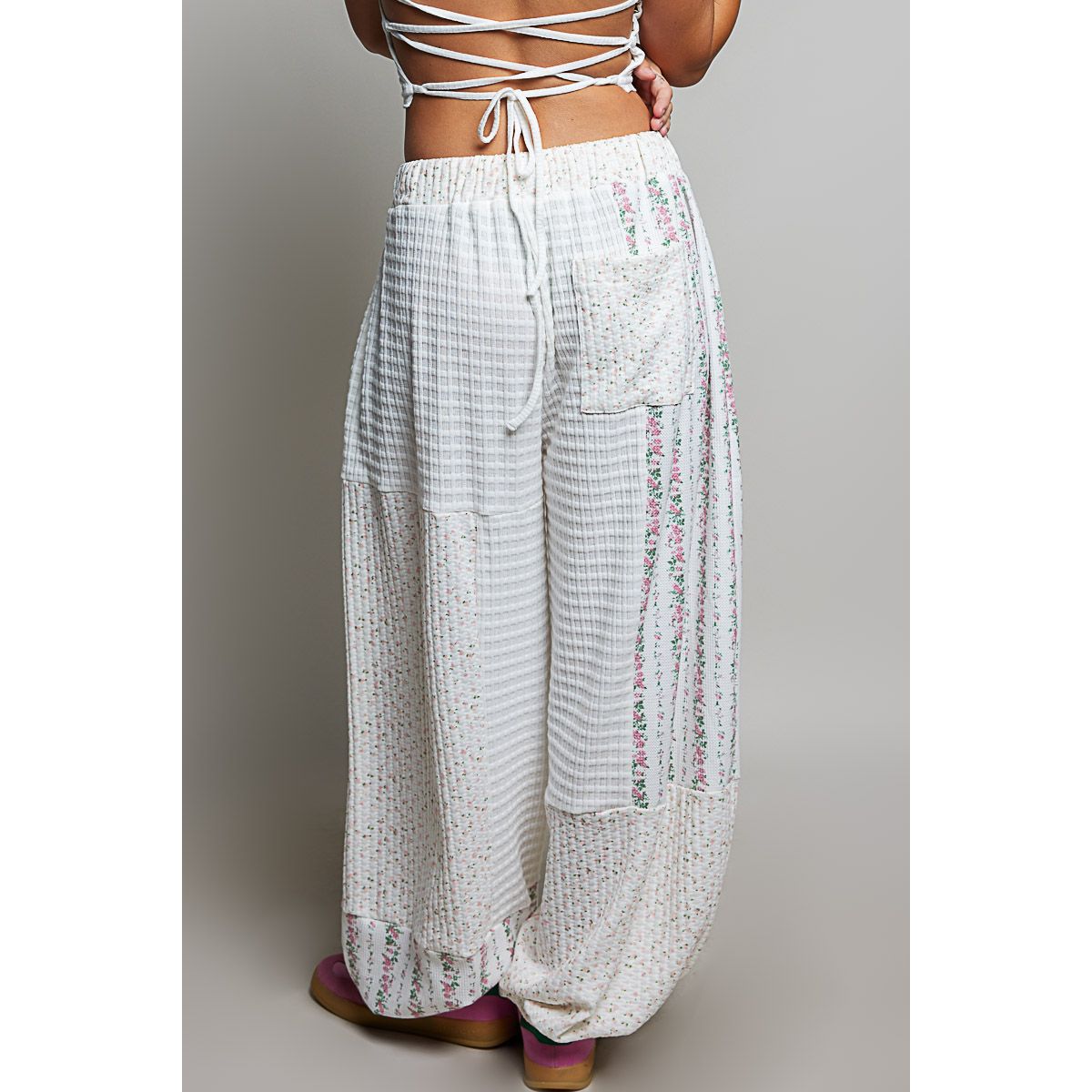 Cottage Patchwork Balloon Pants