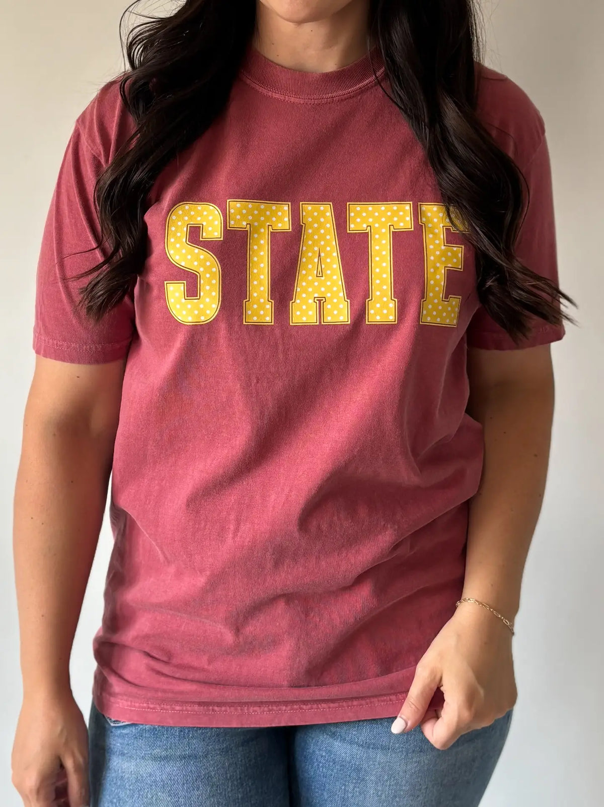 State Polka Dot Short Sleeve