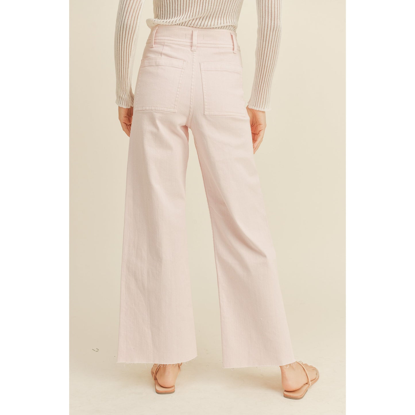 Straight Wide Leg Denim