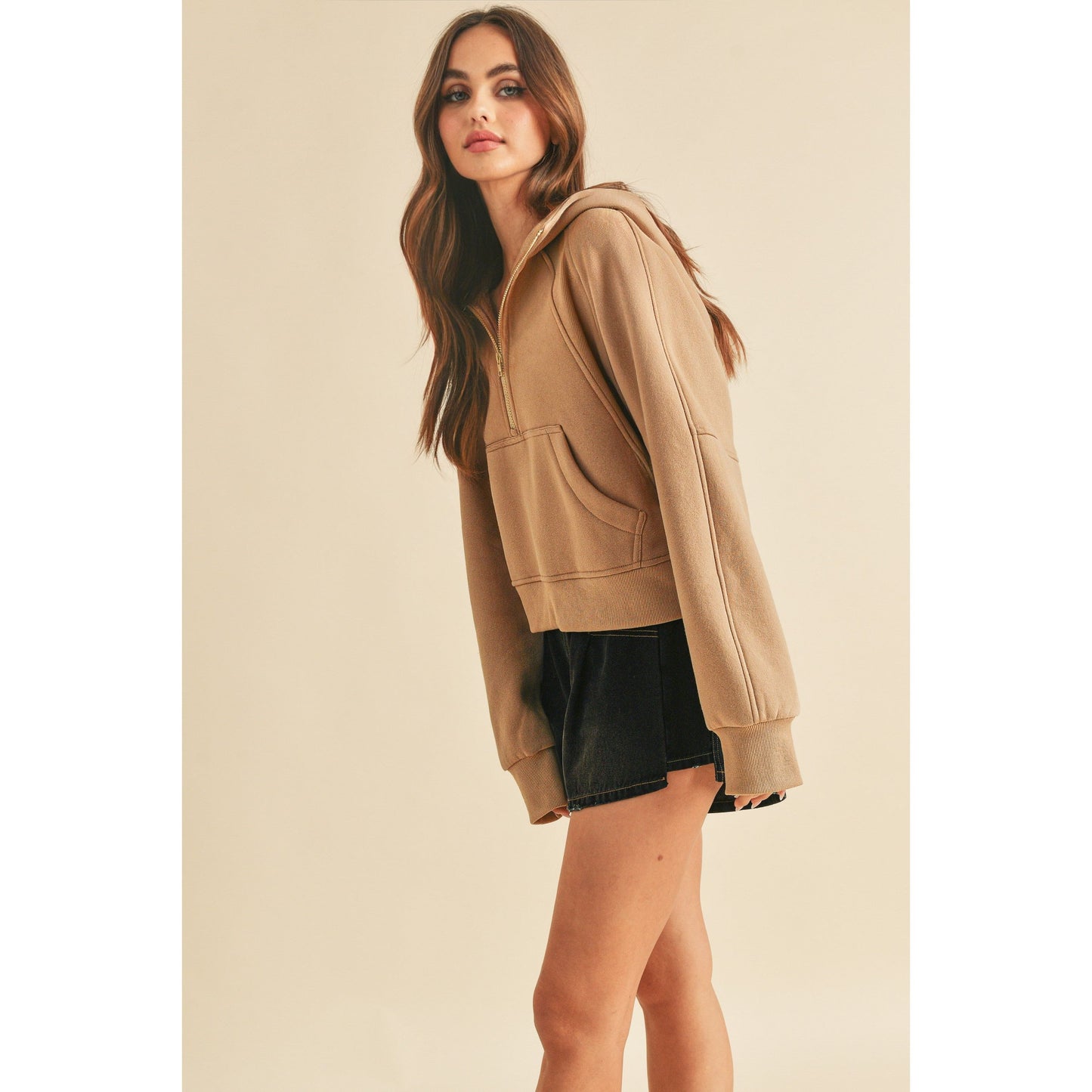 Emma Half Zip Hoodie