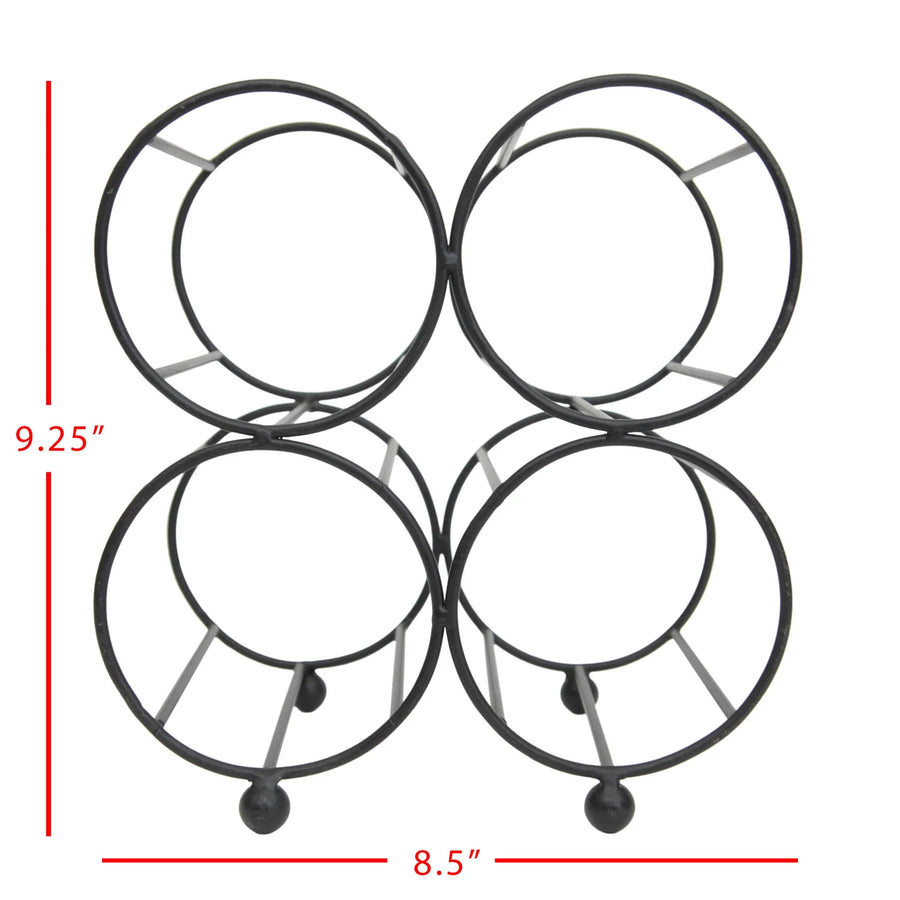 Auden 4 Bottle Wine Holder