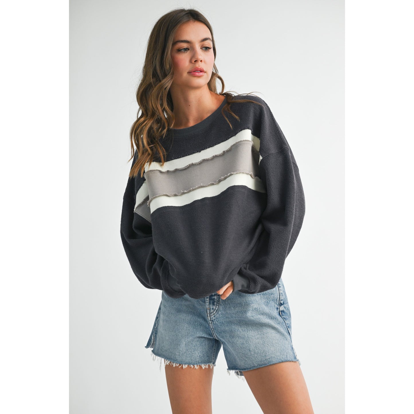 Winnie Colorblock Sweatshirt
