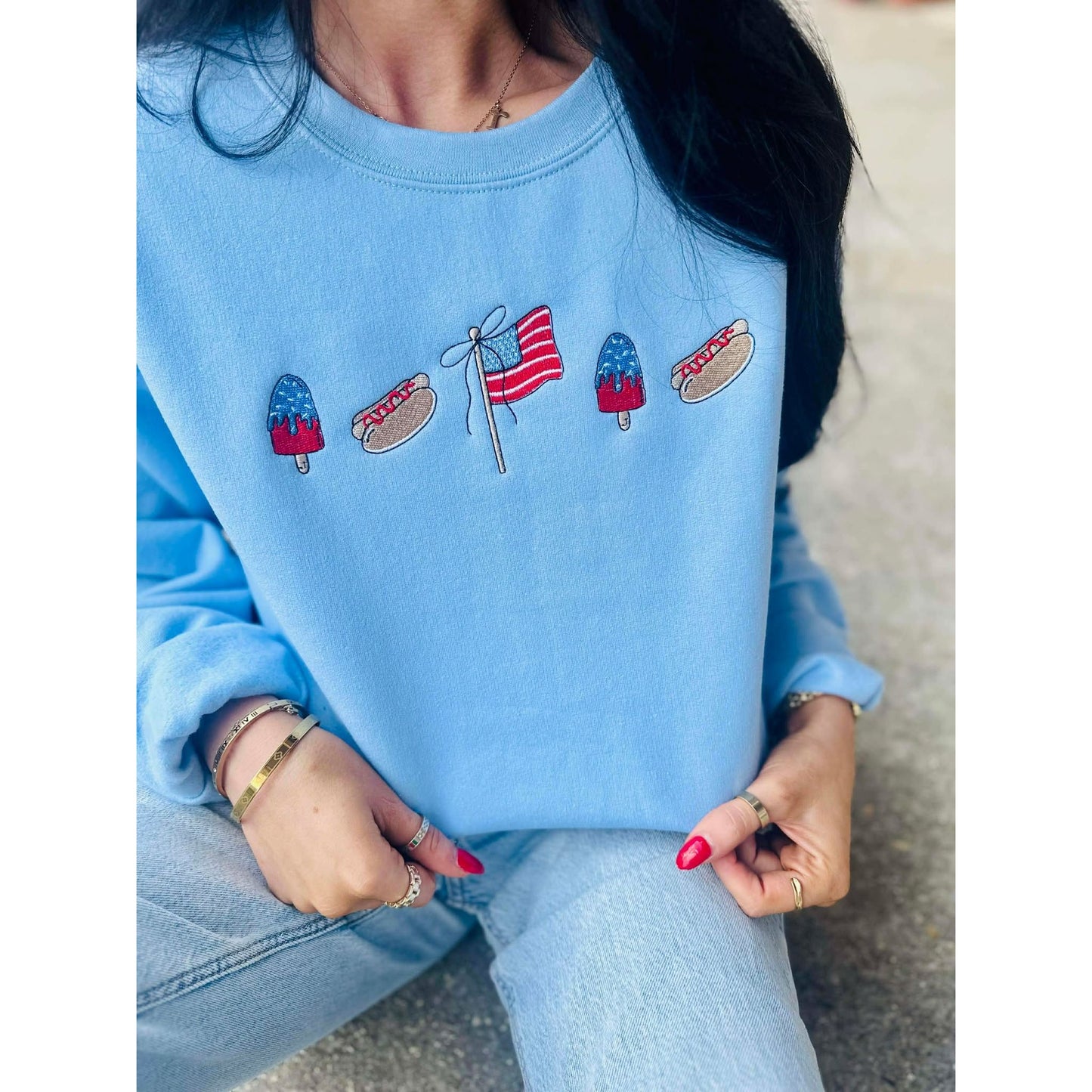 Stars, Stripes & Snacks Sweatshirt