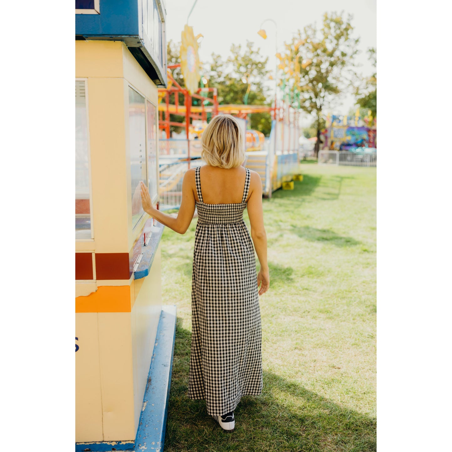 Sunday Stroll Gingham Dress