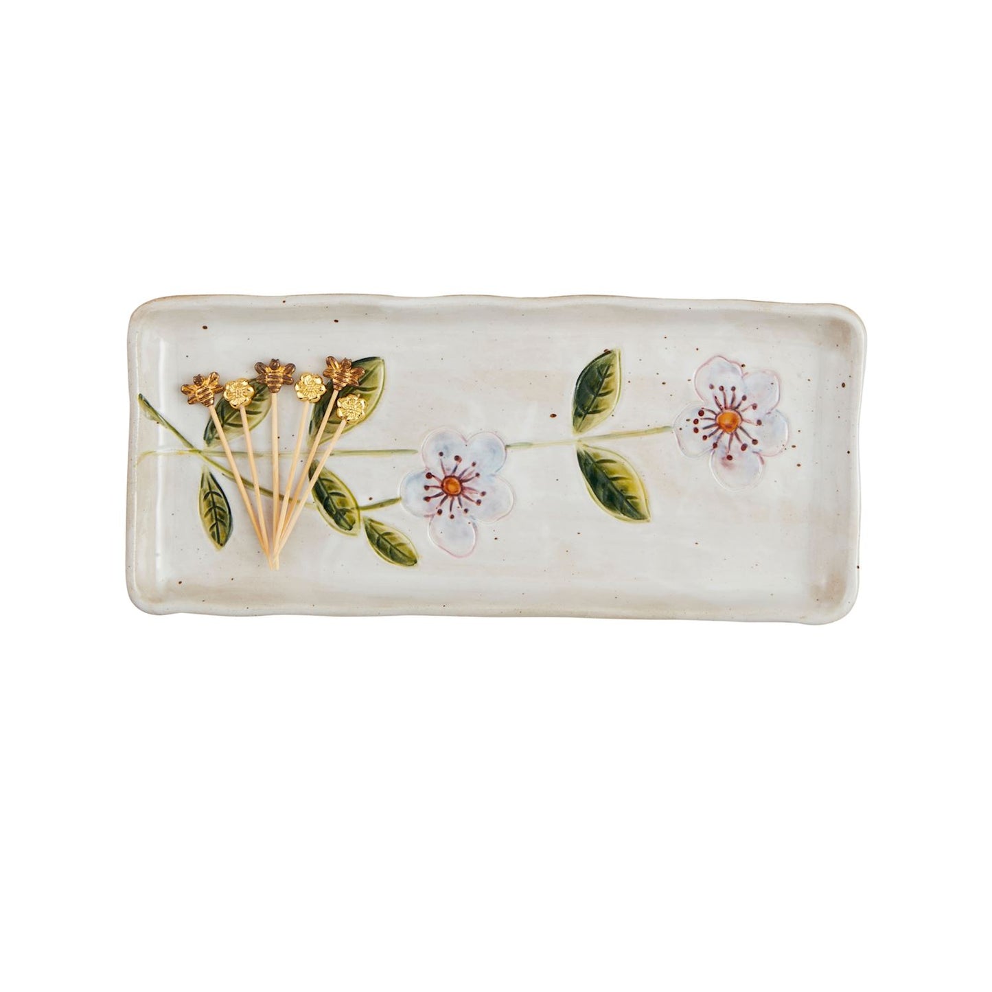 Flower Serving Tray
