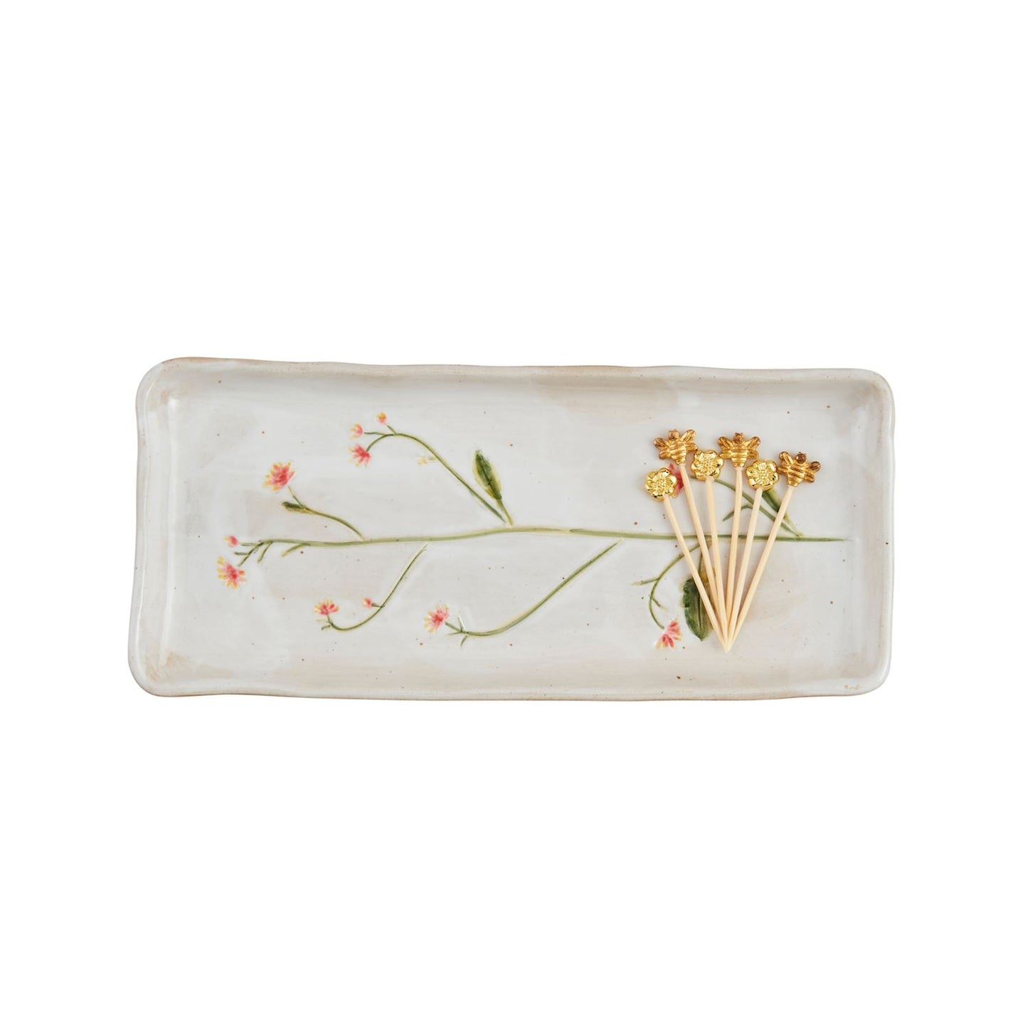 Flower Serving Tray