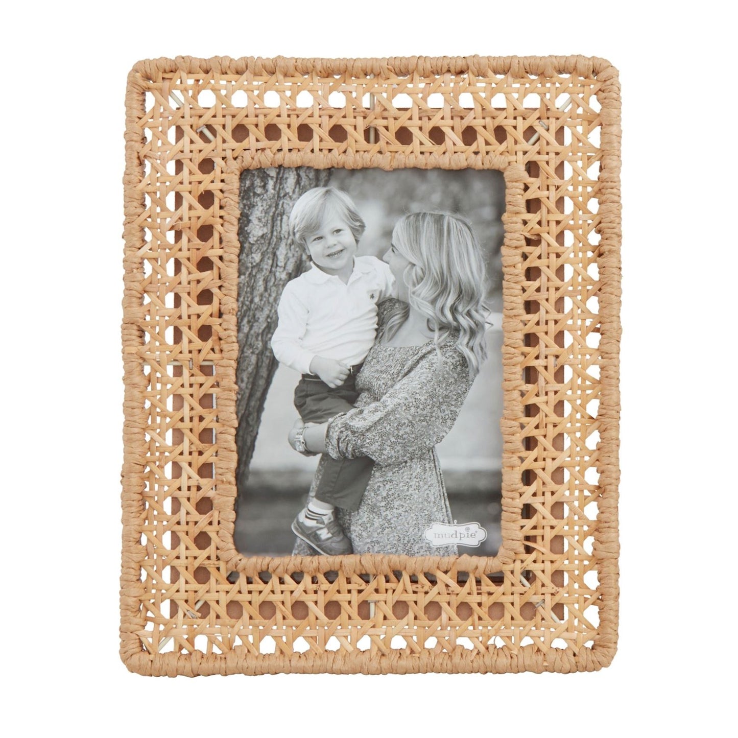 Woven Cane Picture Frame