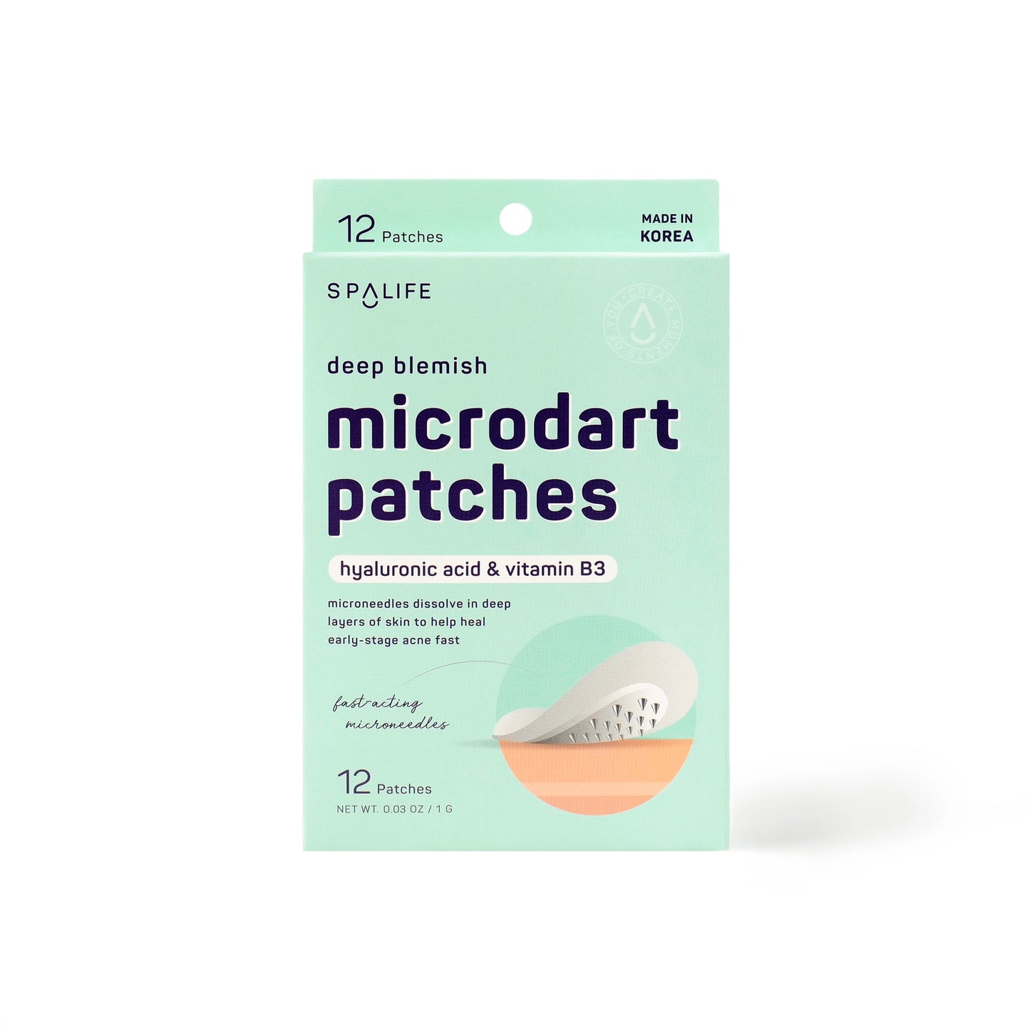 Microneedle Acne Healing Patches
