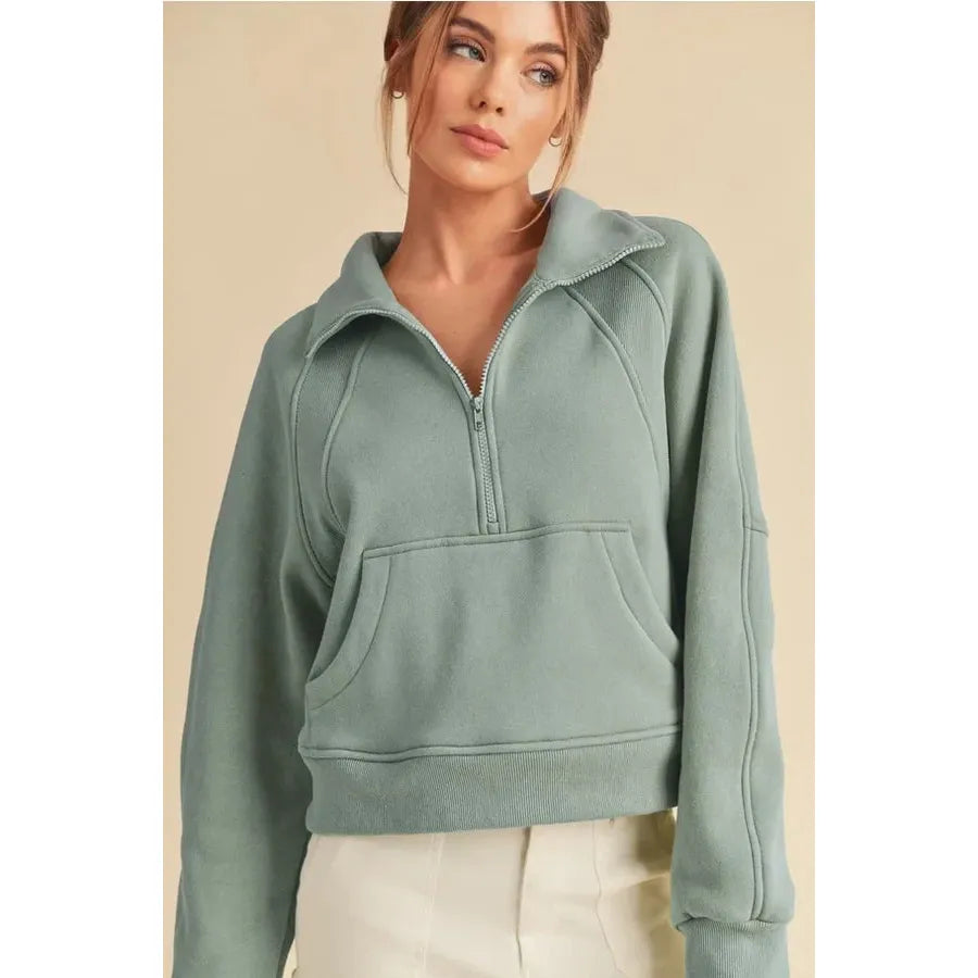 Emma Half Zip Hoodie