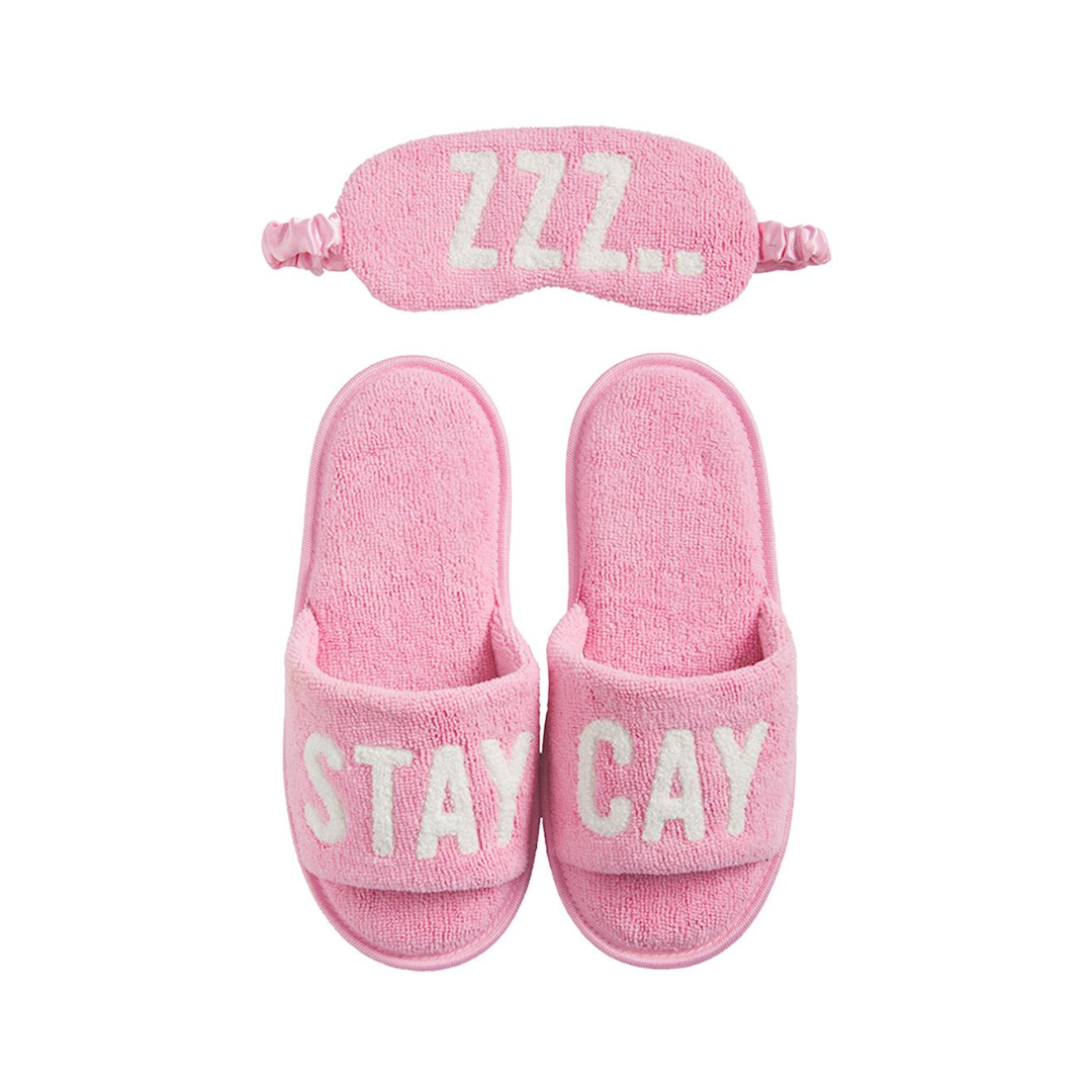Slippers + Mask Set