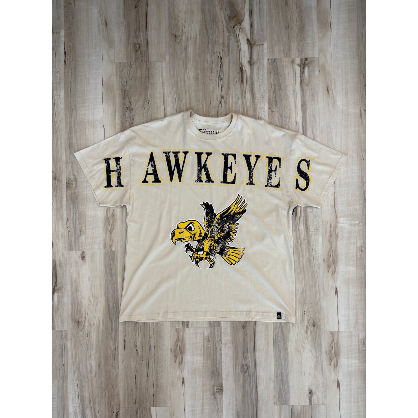 Iowa Hawkeye Oversize Tee
