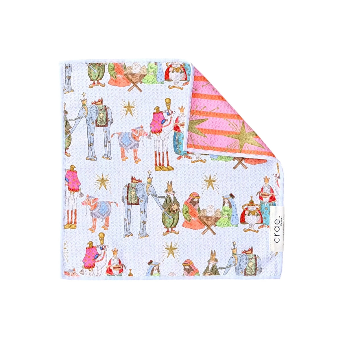 Care Waffle Microfiber Washcloths