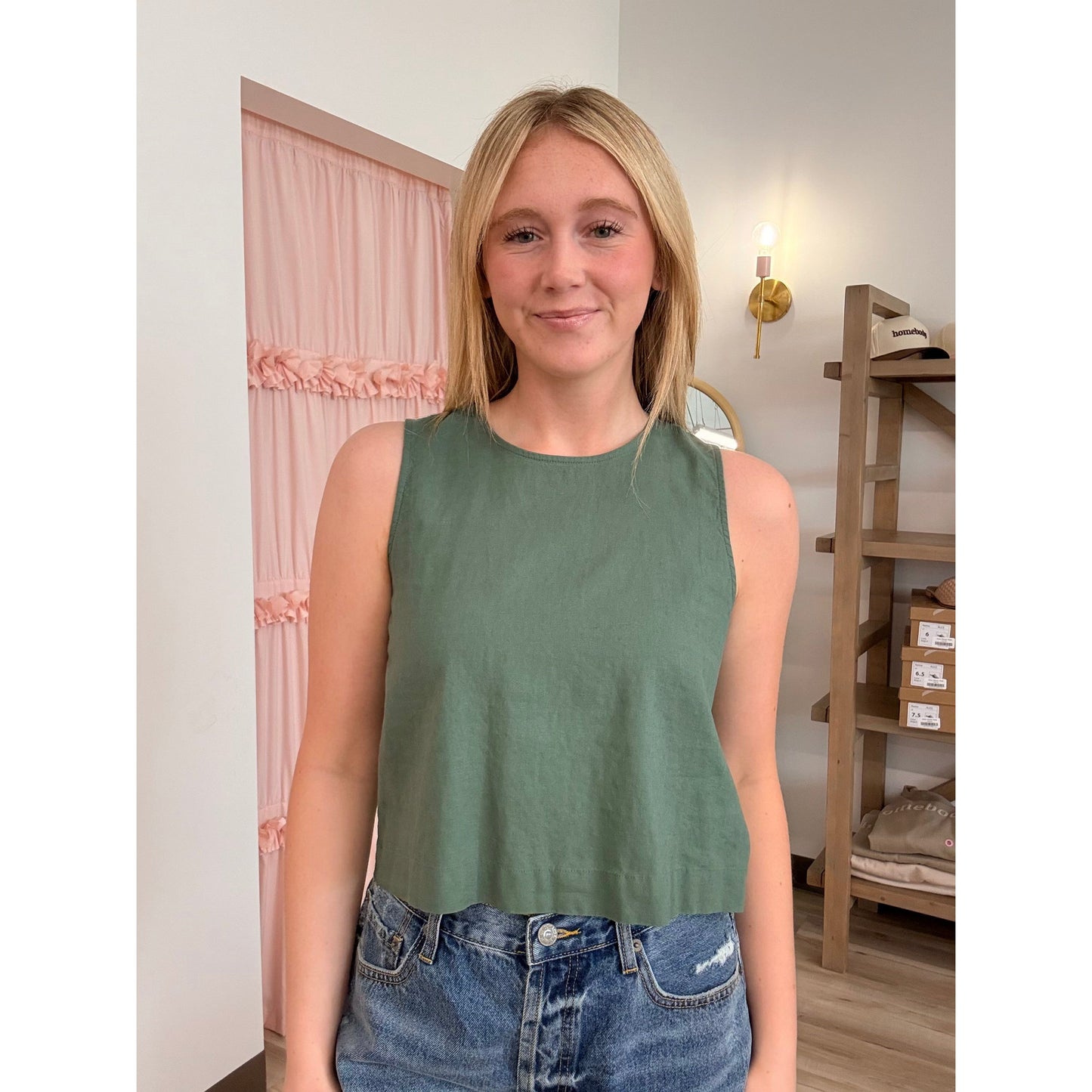 Z Supply Sloane Linen Top