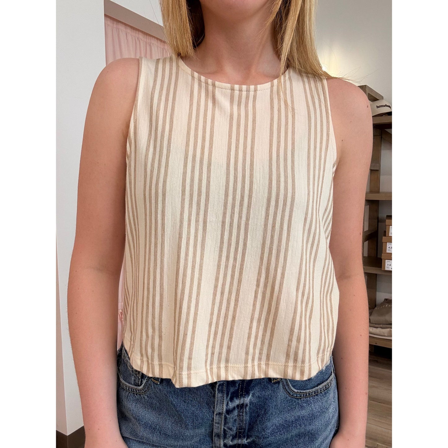Z Supply Sloane Knit Striped Top – Cloud