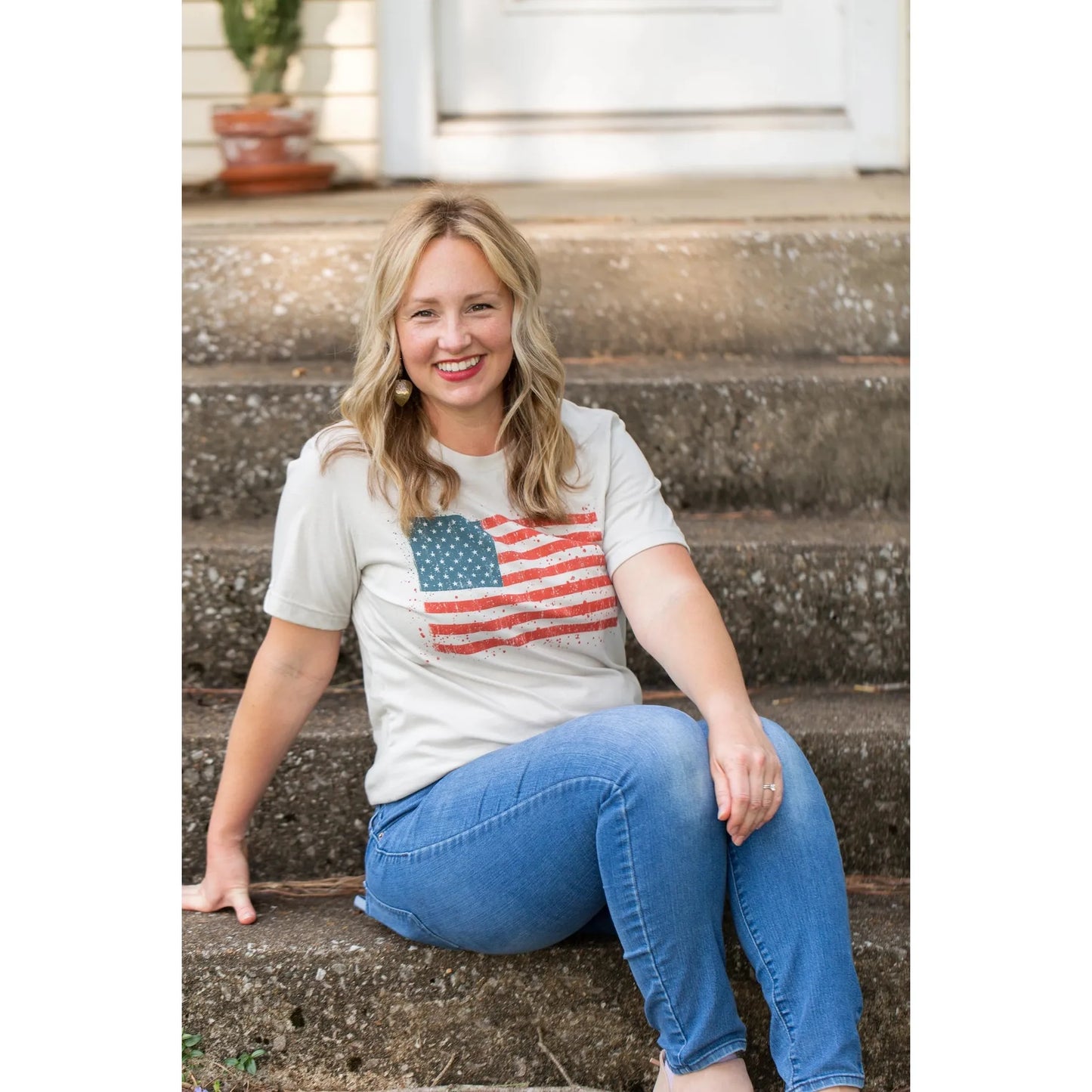 American Flag Tee