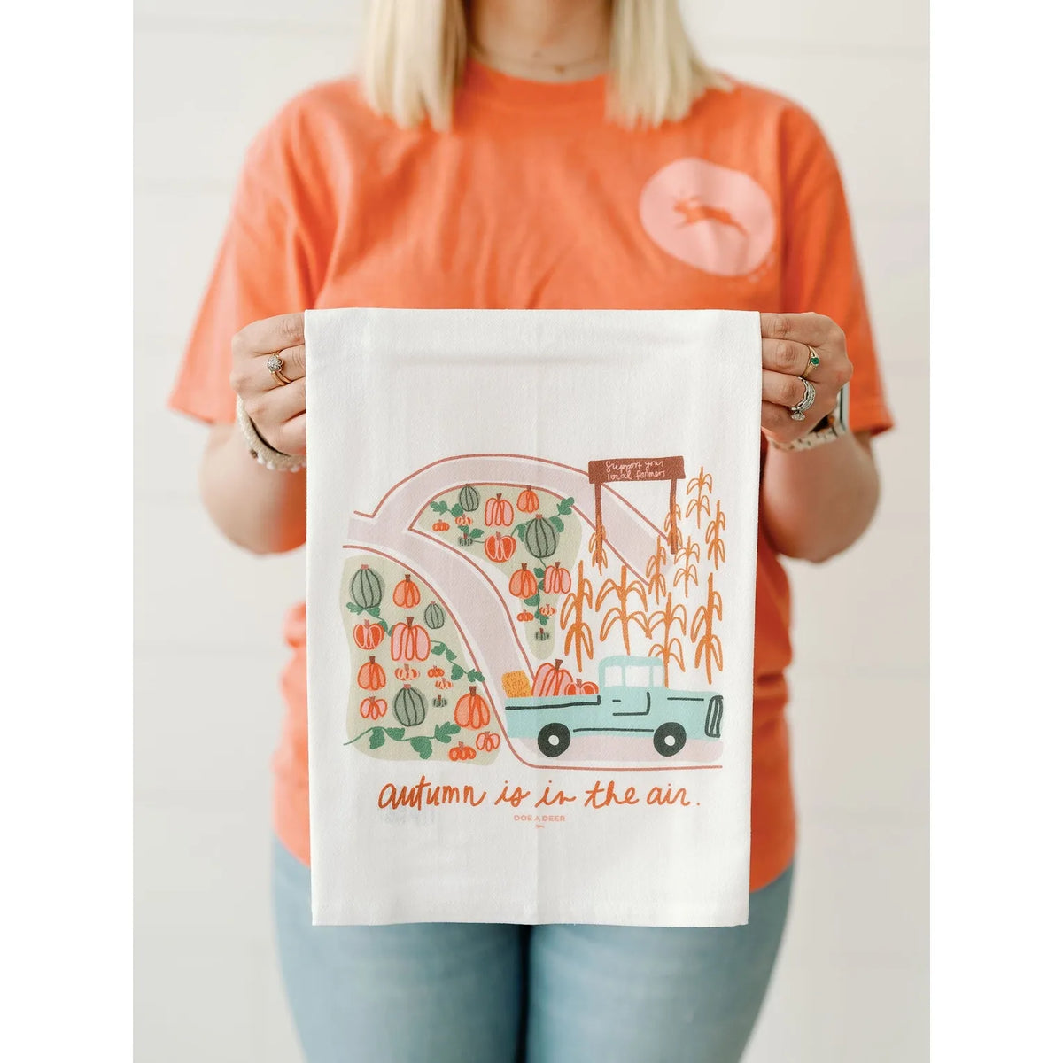Doe A Deer Flour Sack Towel
