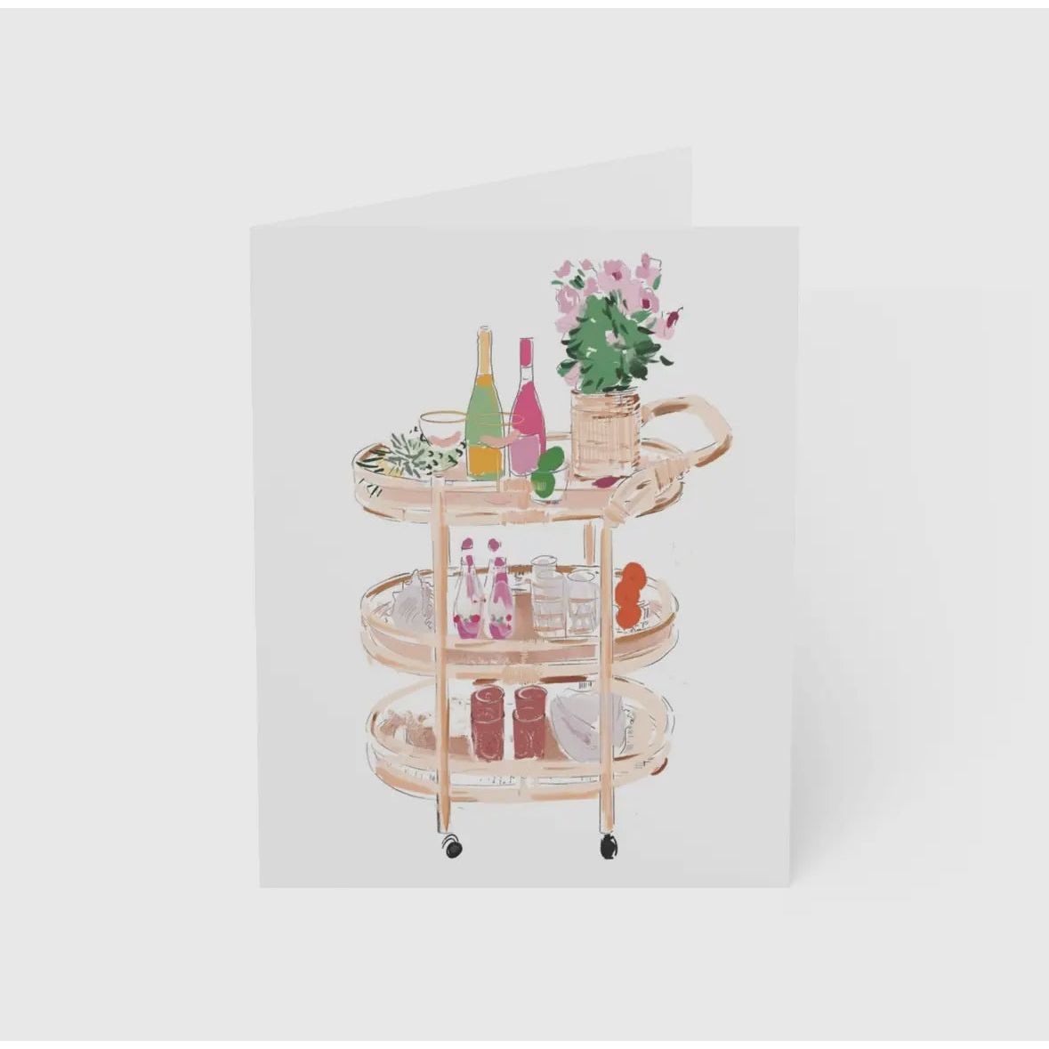 Bar Cart Card