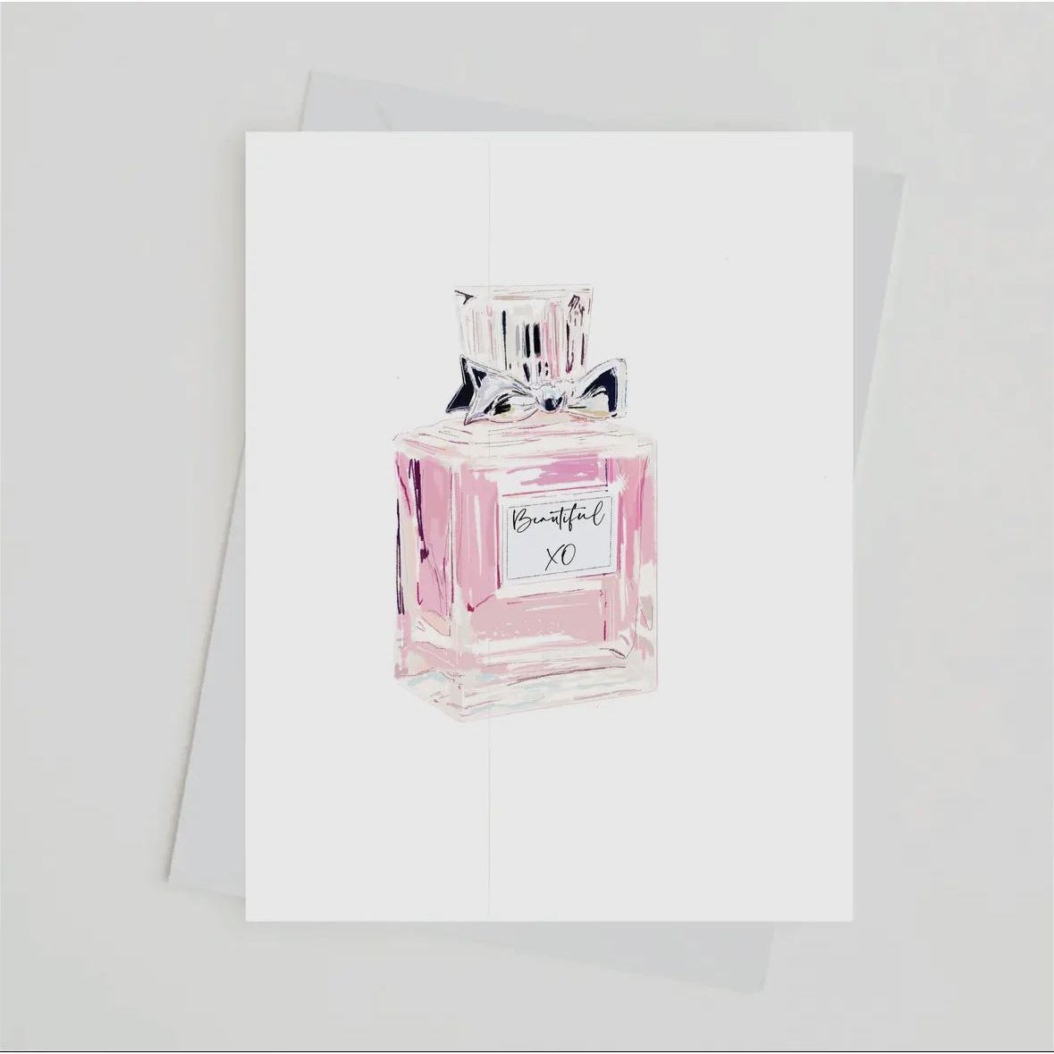 Perfume Greeting Card