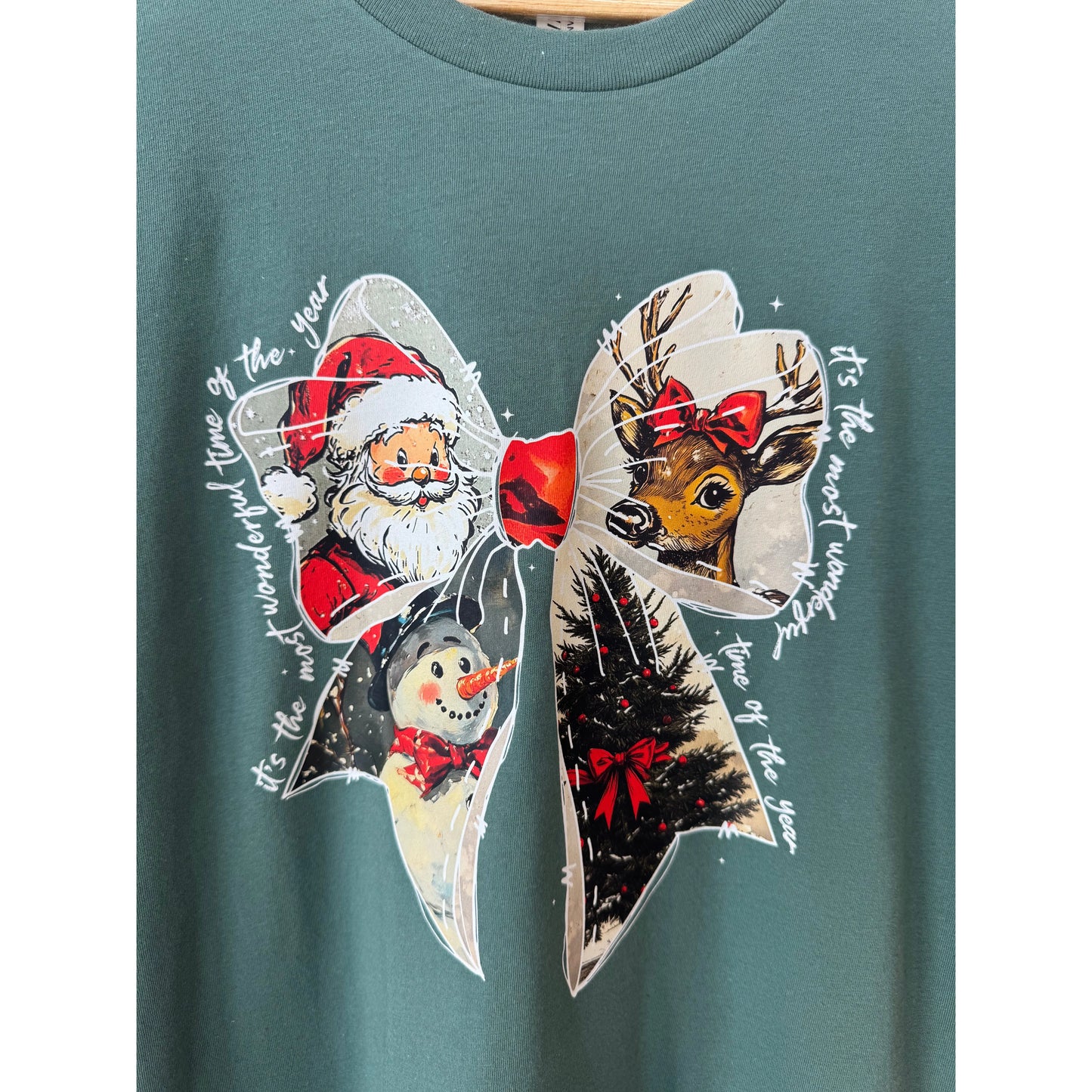 Holiday Bow Tee