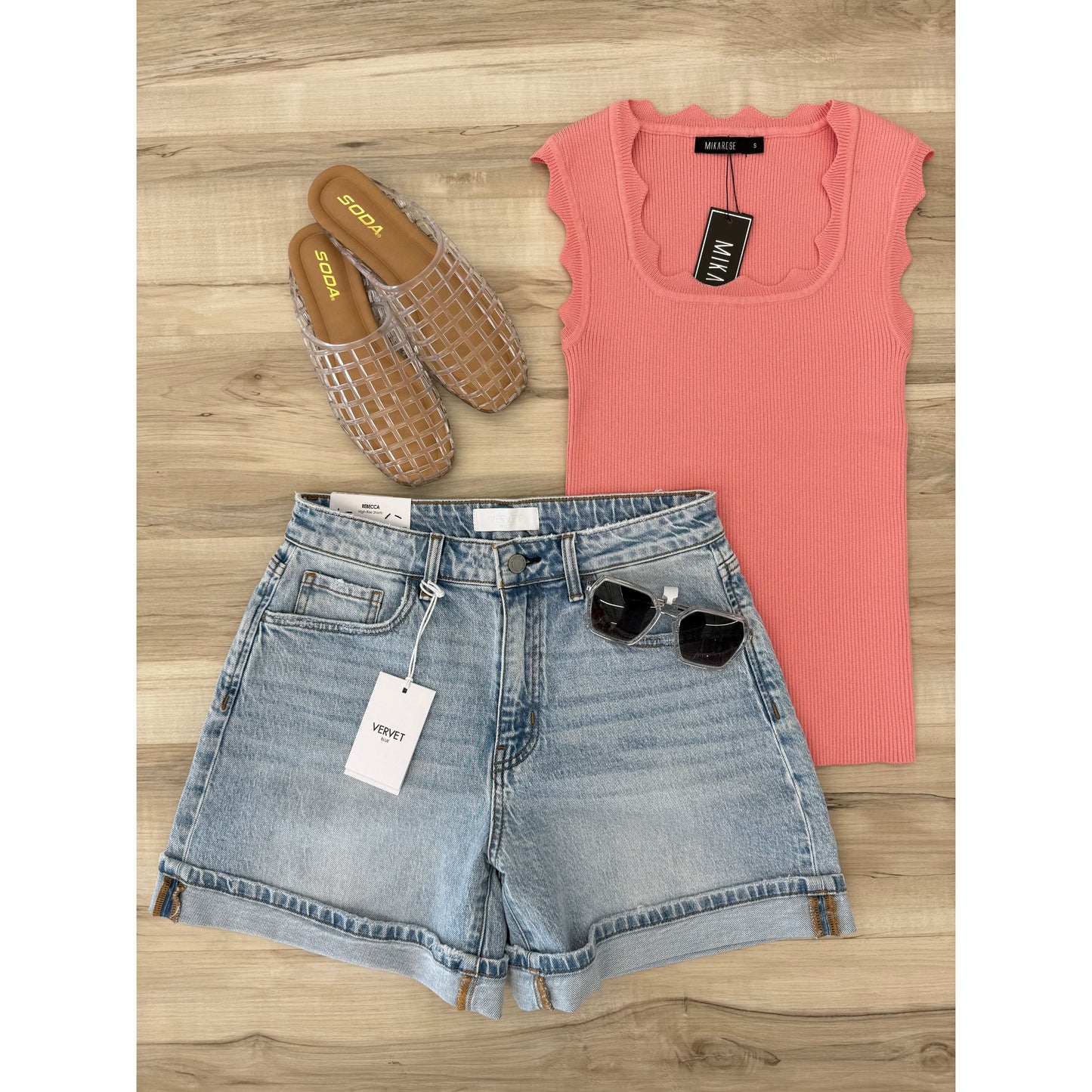 Flamingo Sweater Tank