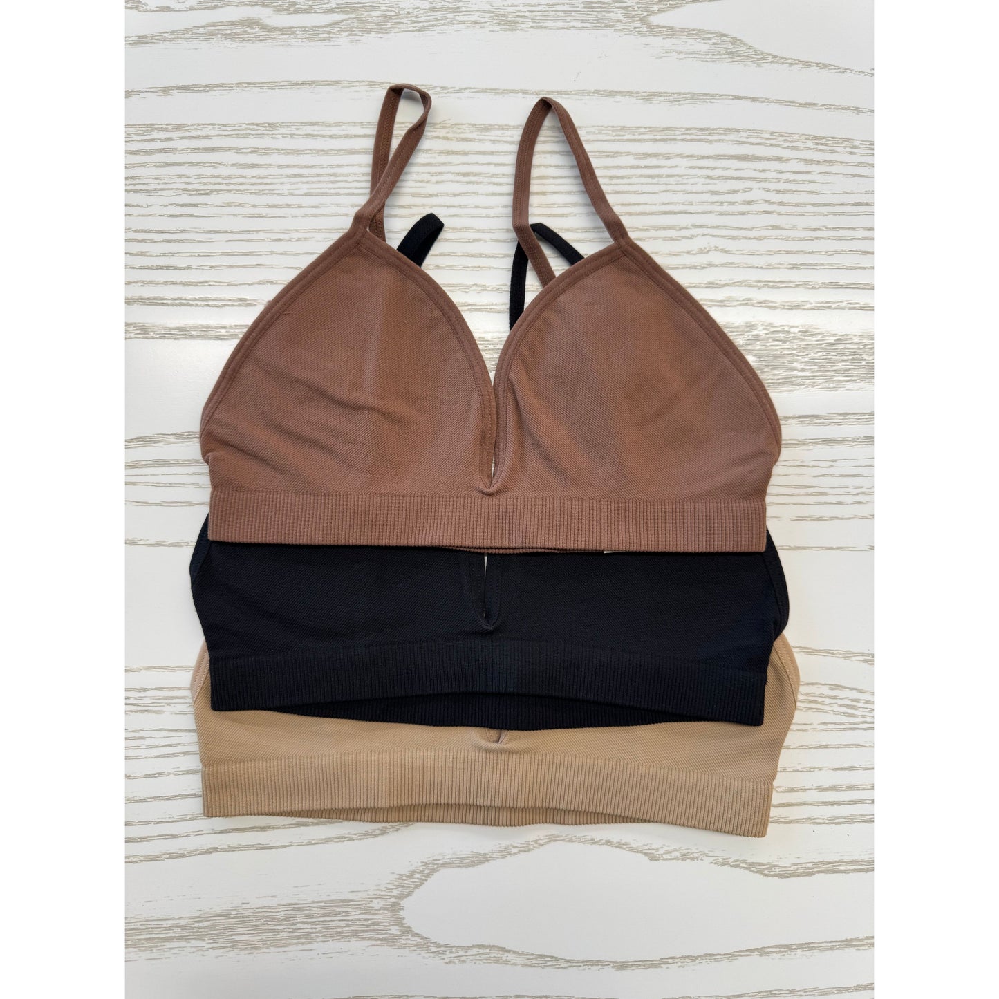 Adjustable V-Neck Bra