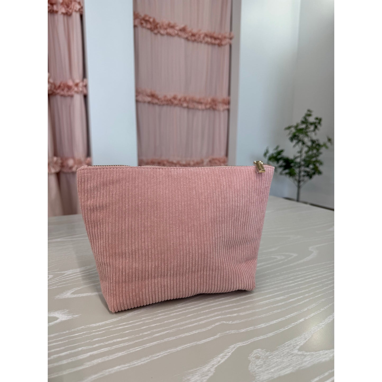 Corduroy Carry-All Pouch