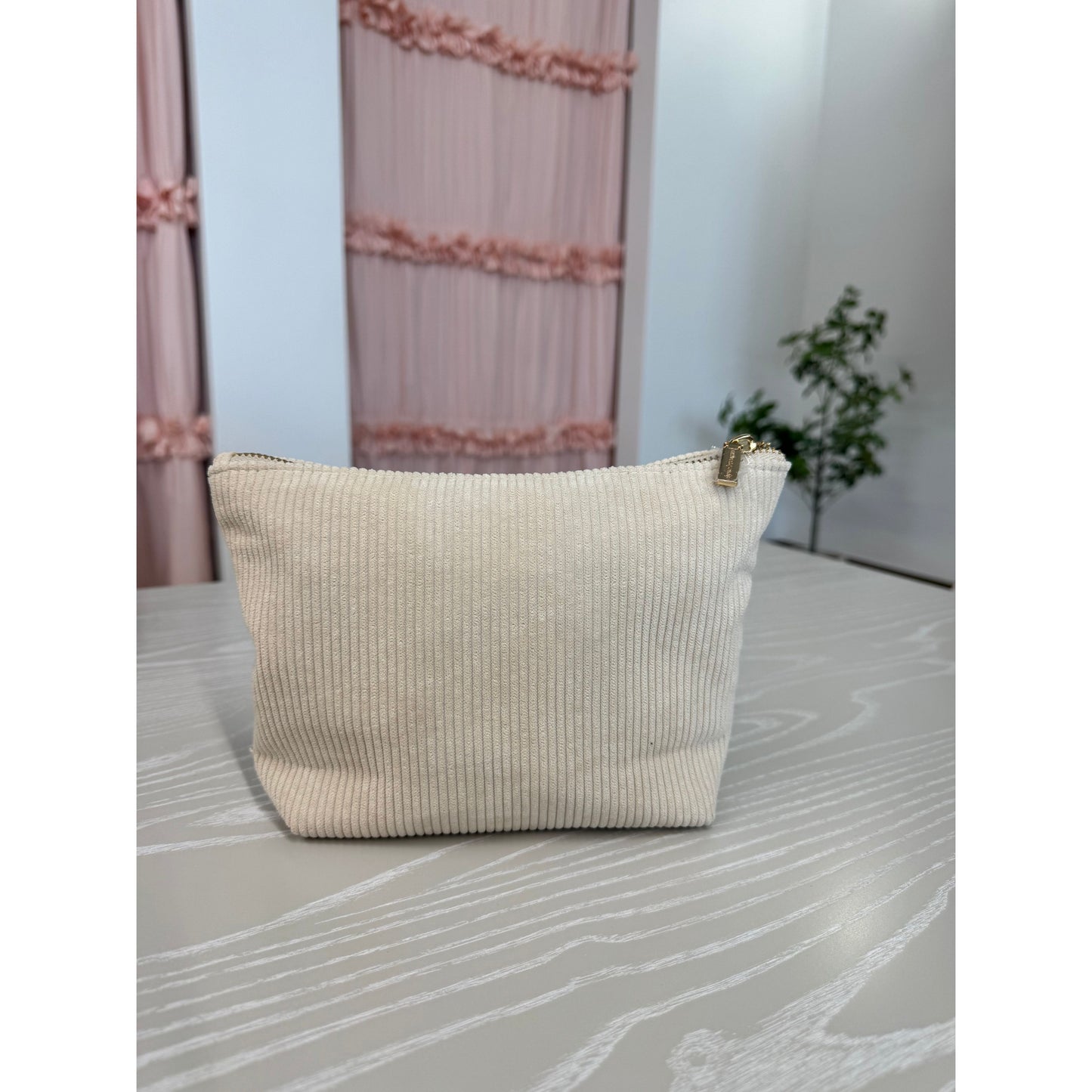 Corduroy Carry-All Pouch
