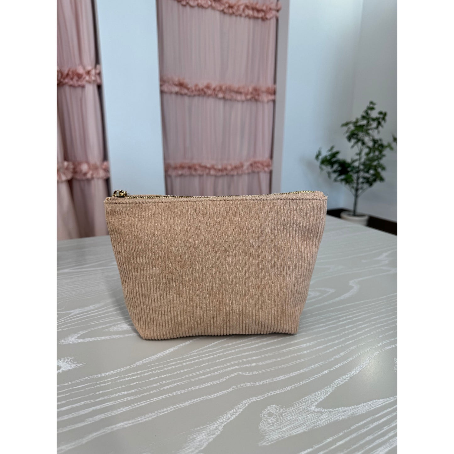 Corduroy Carry-All Pouch