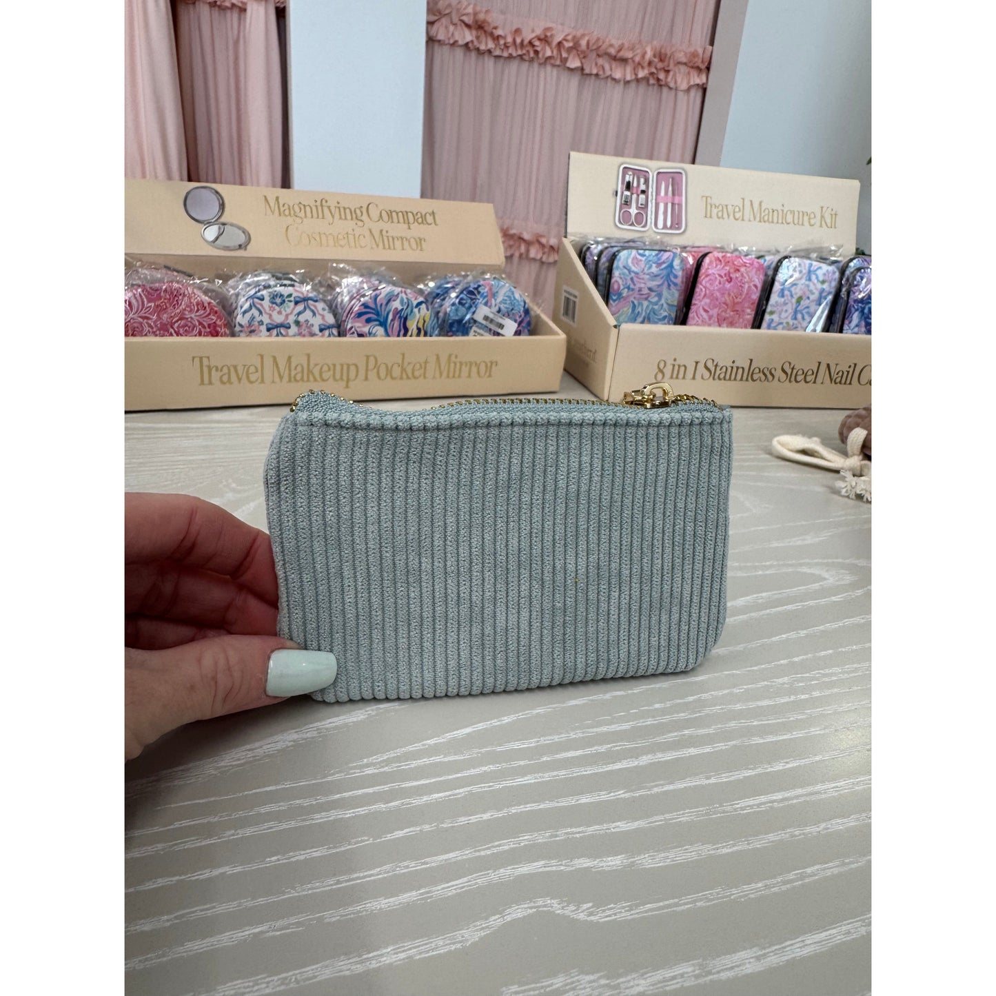 Corduroy Coin Pouch