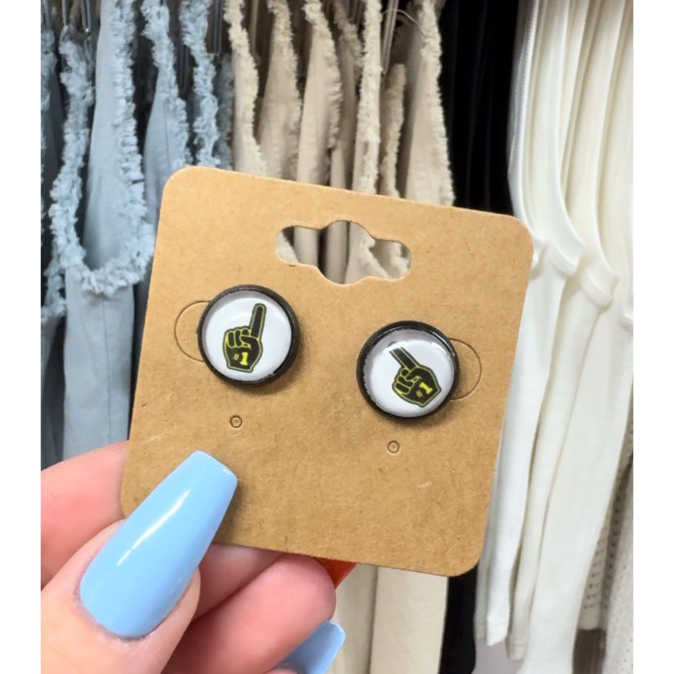 Iowa Hawkeyes #1 Earrings
