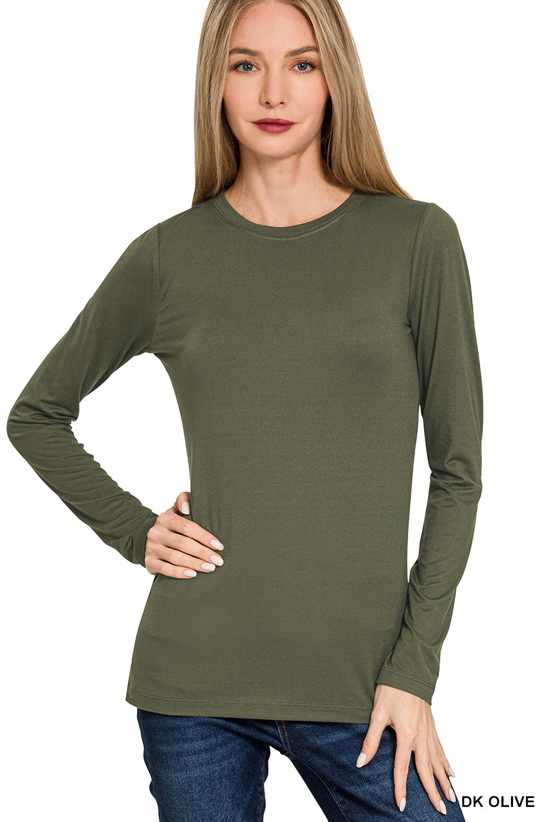 Zenana Long Sleeve Shirt