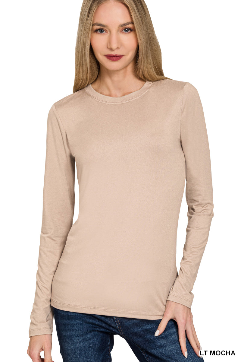Zenana Long Sleeve Shirt