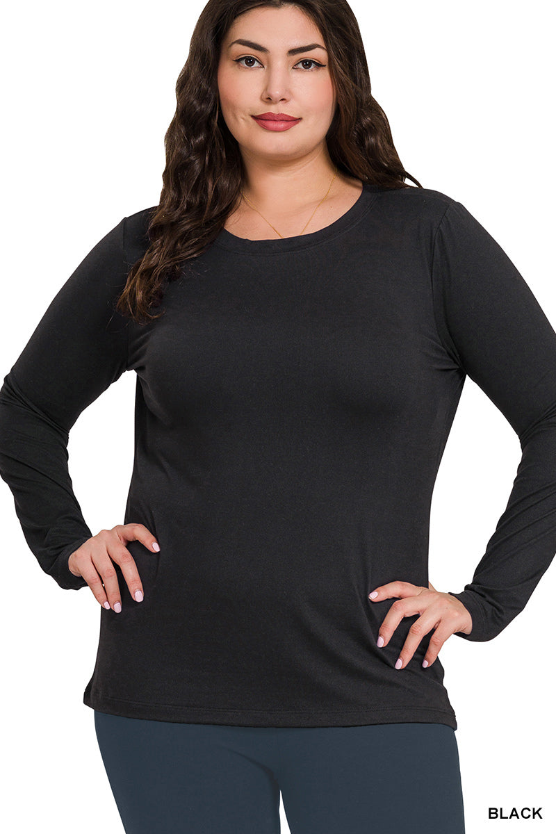 Zenana Long Sleeve Shirt