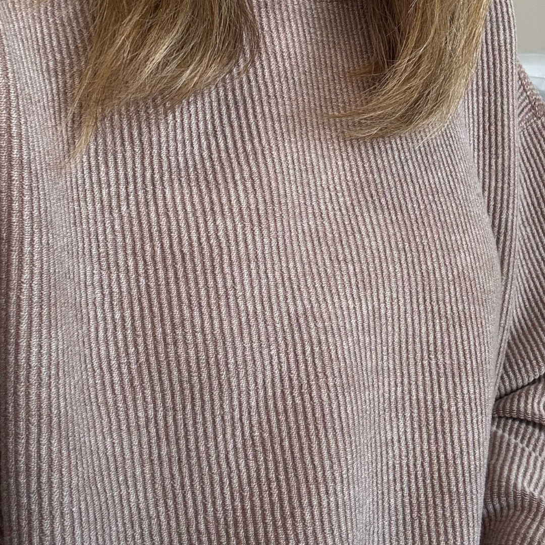 MSTM Oversized Corded Sweatshirt