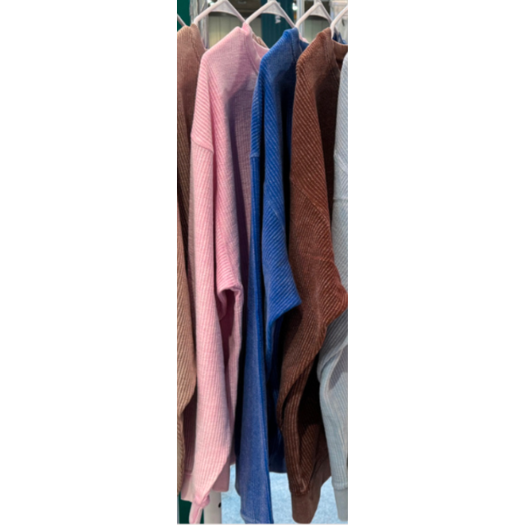 MSTM Oversized Corded Sweatshirt