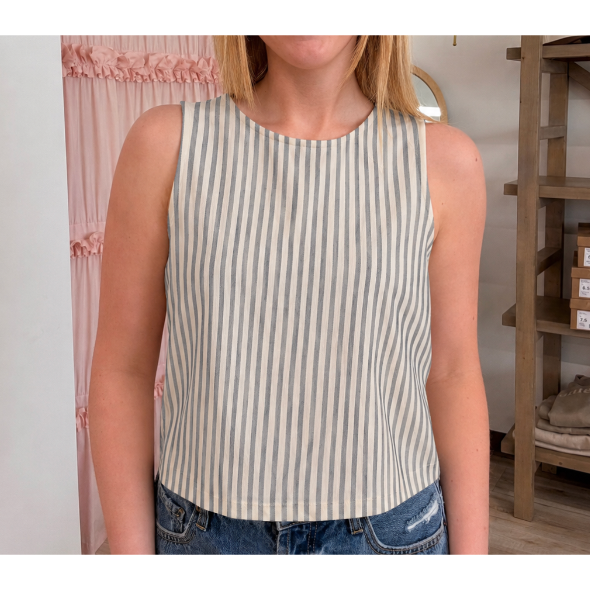 Z Supply Sloane Knit Striped Top – Eclipse