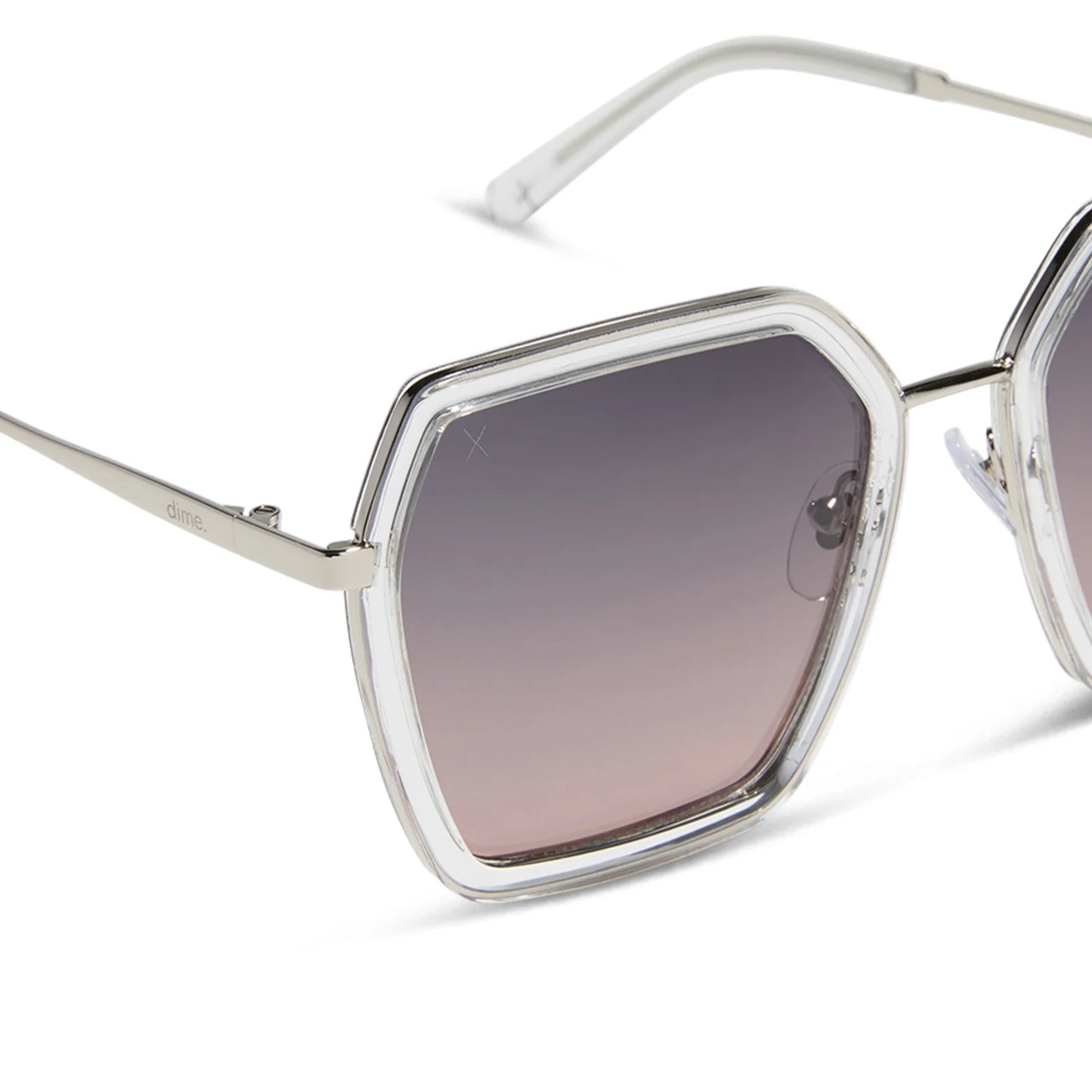Alameda Silver Sunglasses by Dime Optics