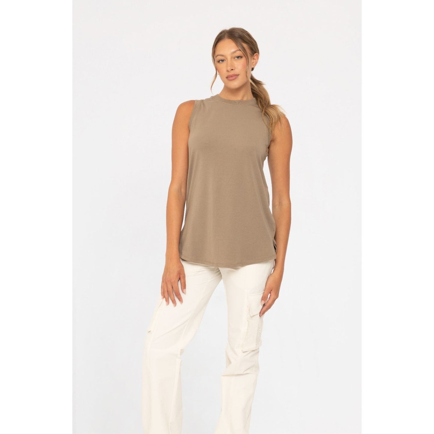 Sleeveless Flowy Tank