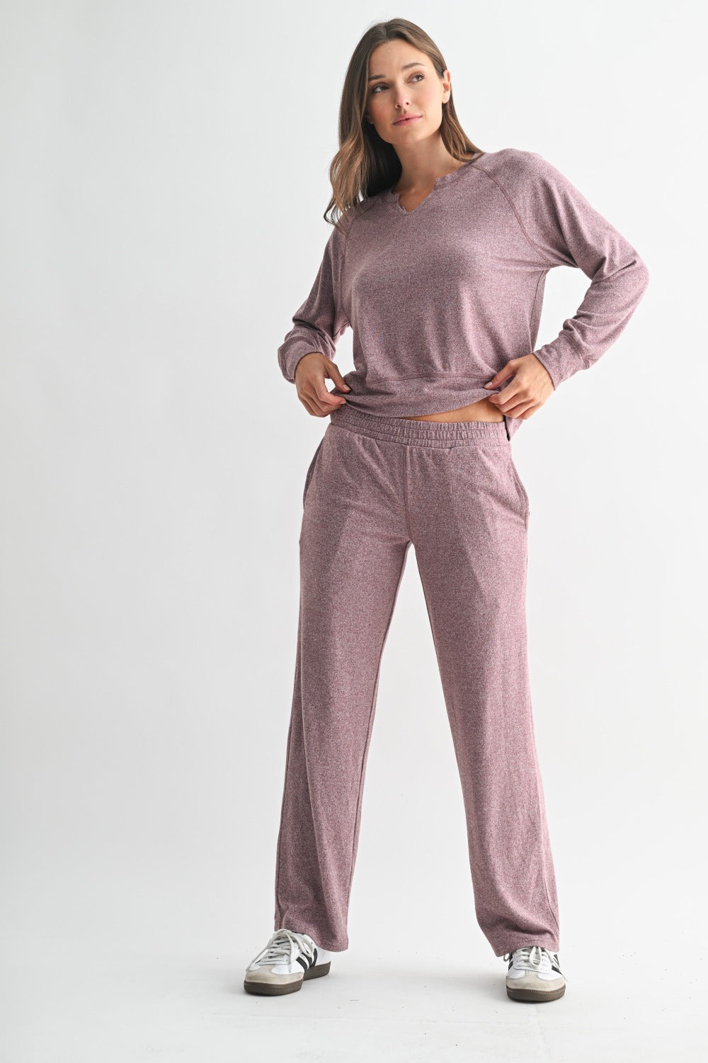 Brushed Lounge Long Sleeve