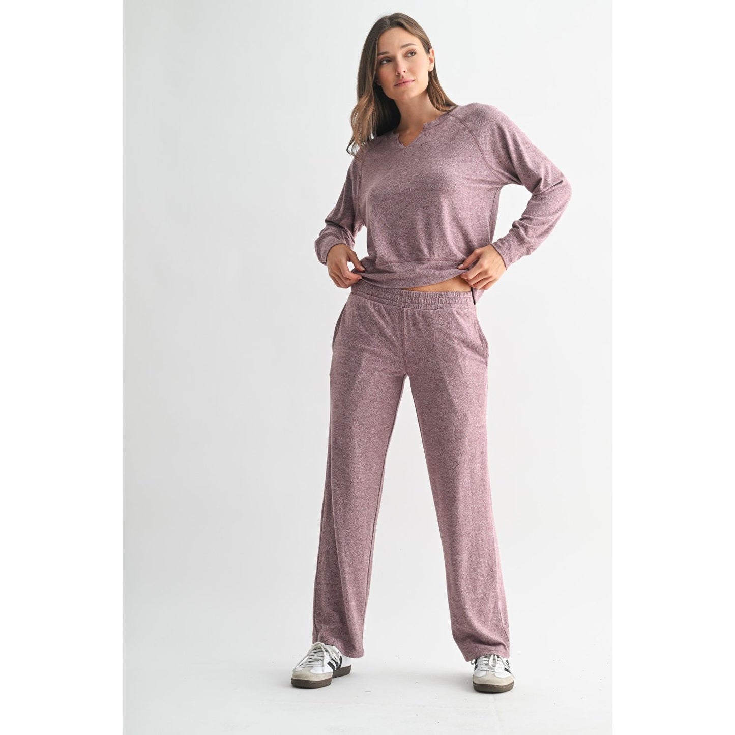 Brushed Lounge Long Sleeve
