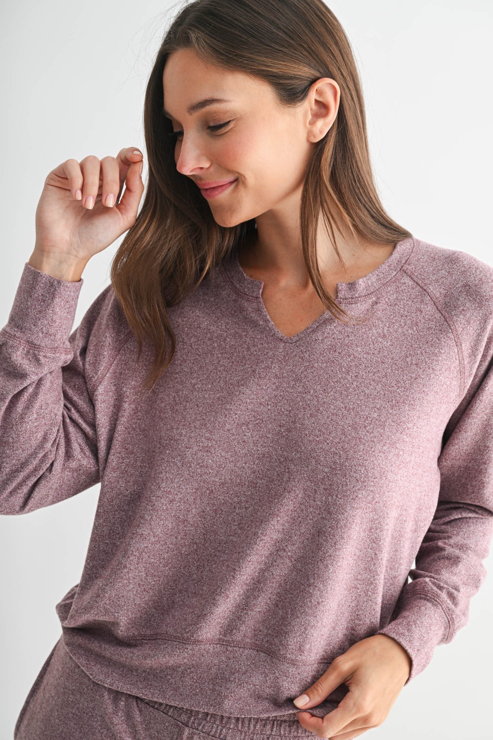 Brushed Lounge Long Sleeve