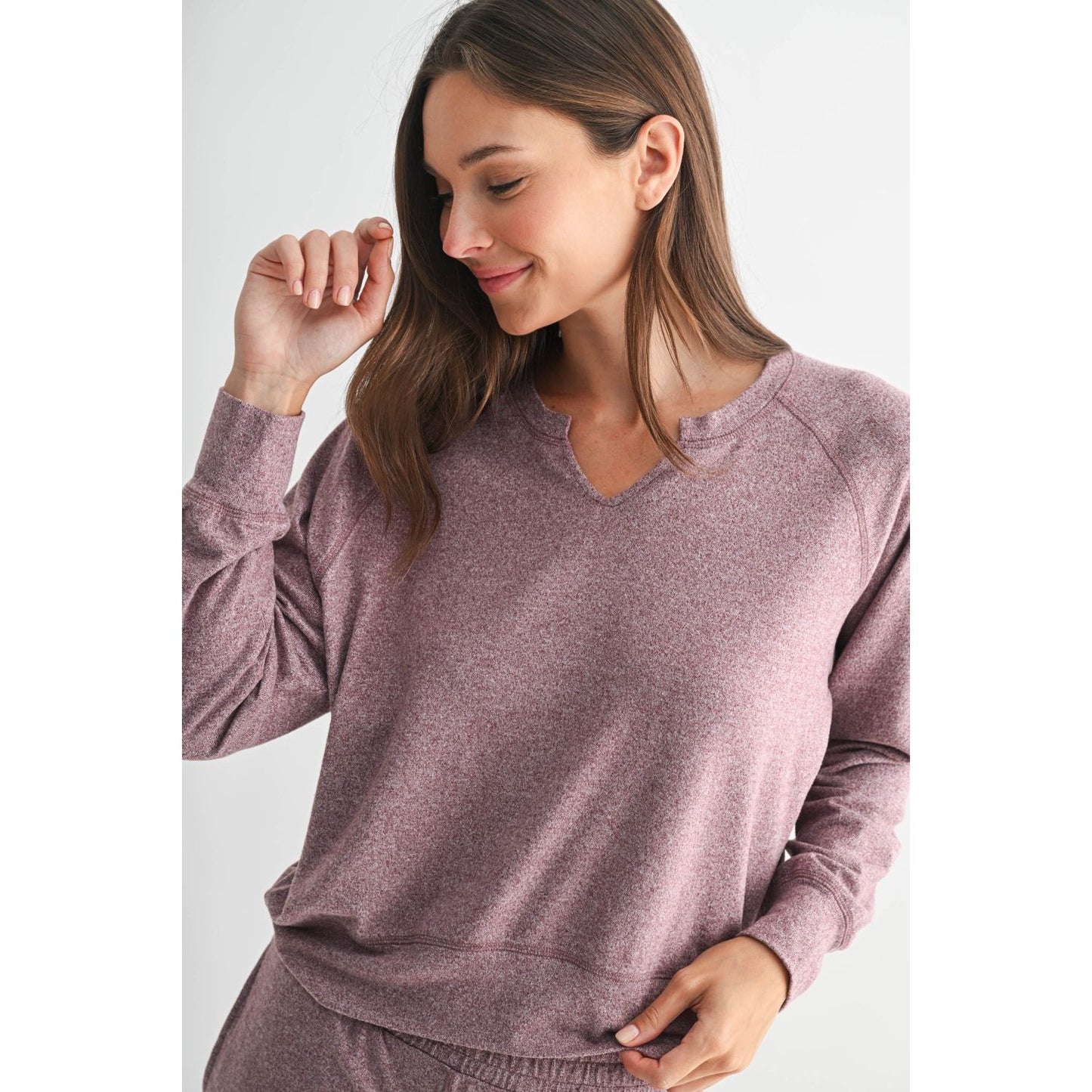 Brushed Lounge Long Sleeve