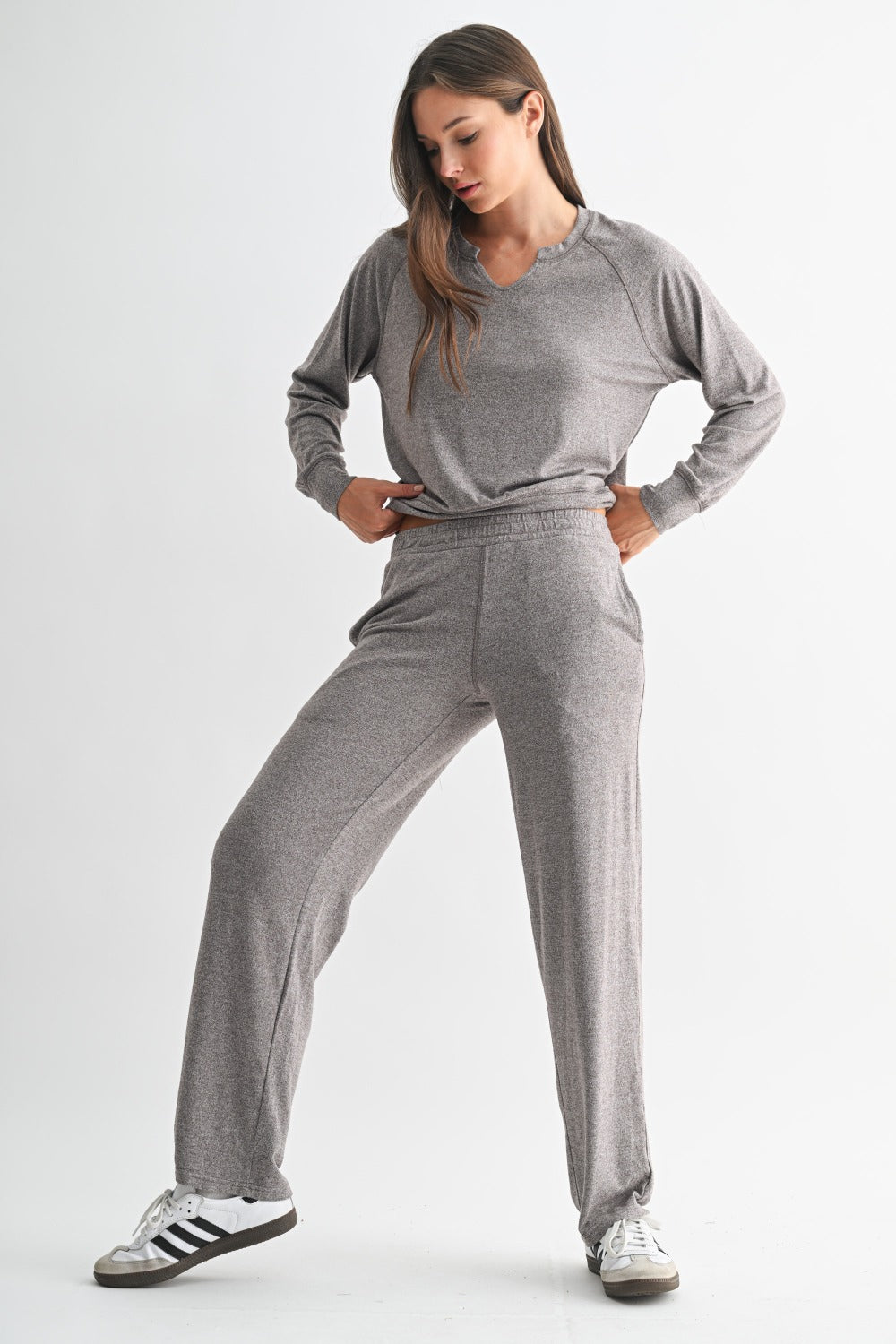 Brushed Lounge Long Sleeve