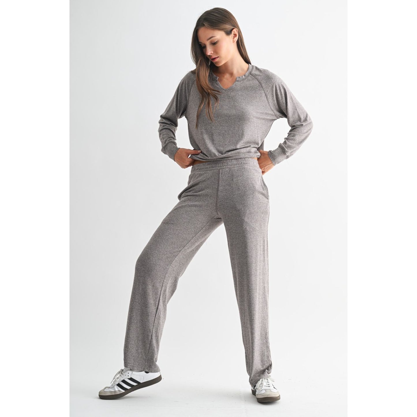 Brushed Lounge Long Sleeve