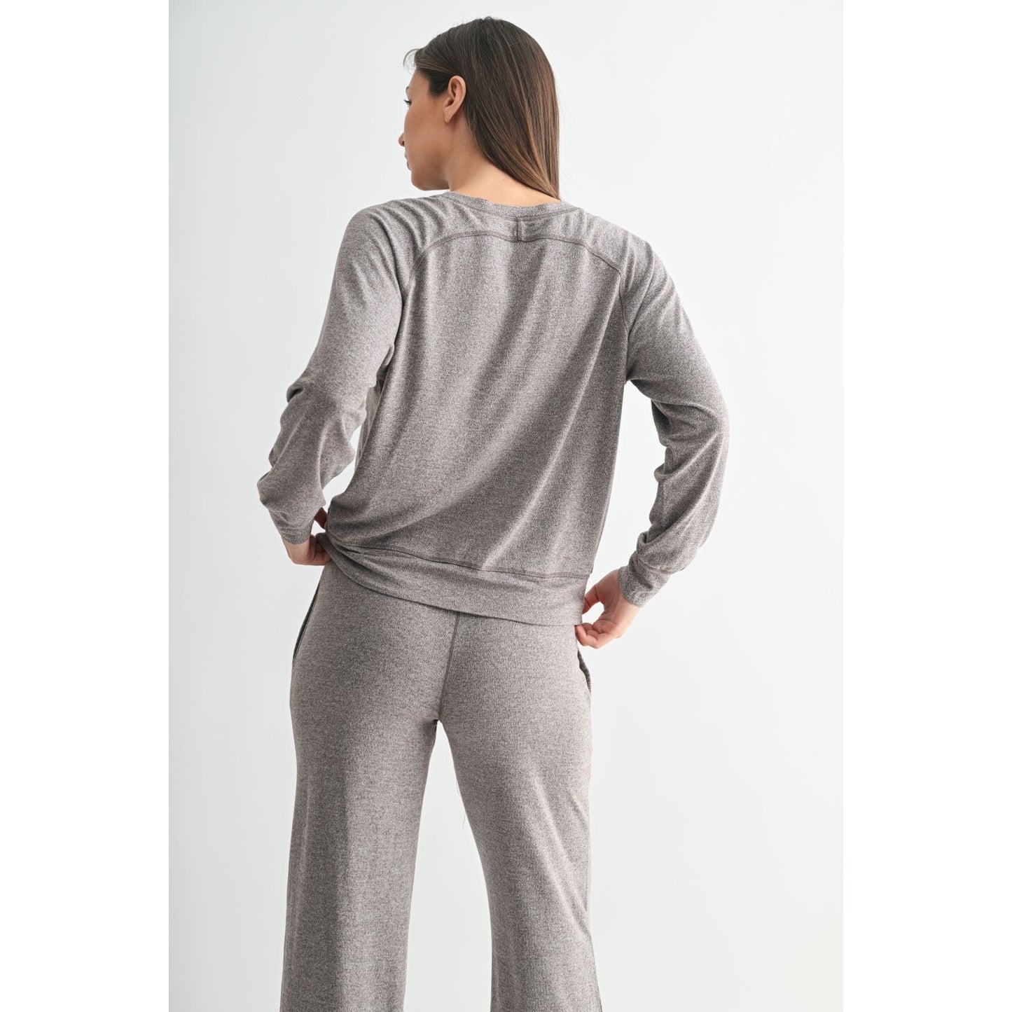 Brushed Lounge Long Sleeve