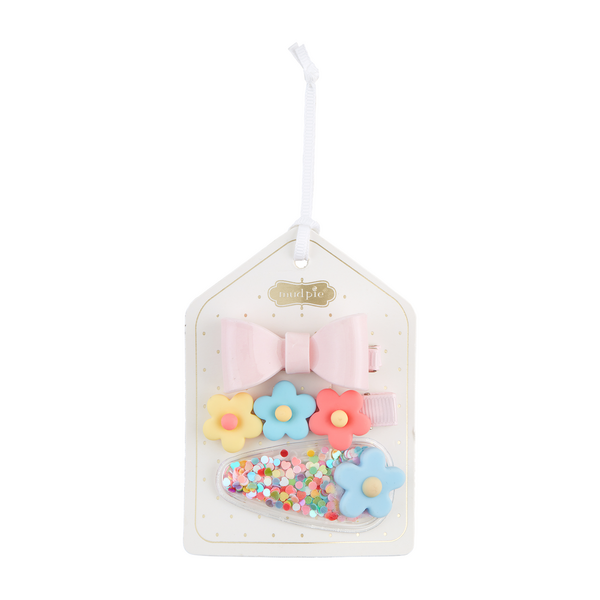 Girls Spring Acrylic Bows