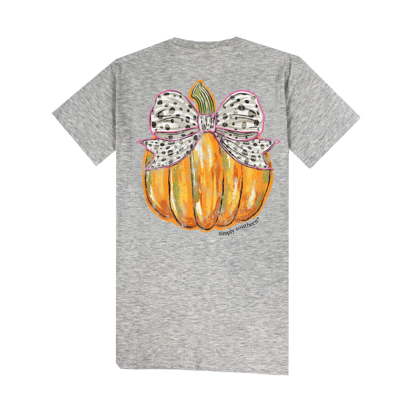 Pumpkin Bow Tee