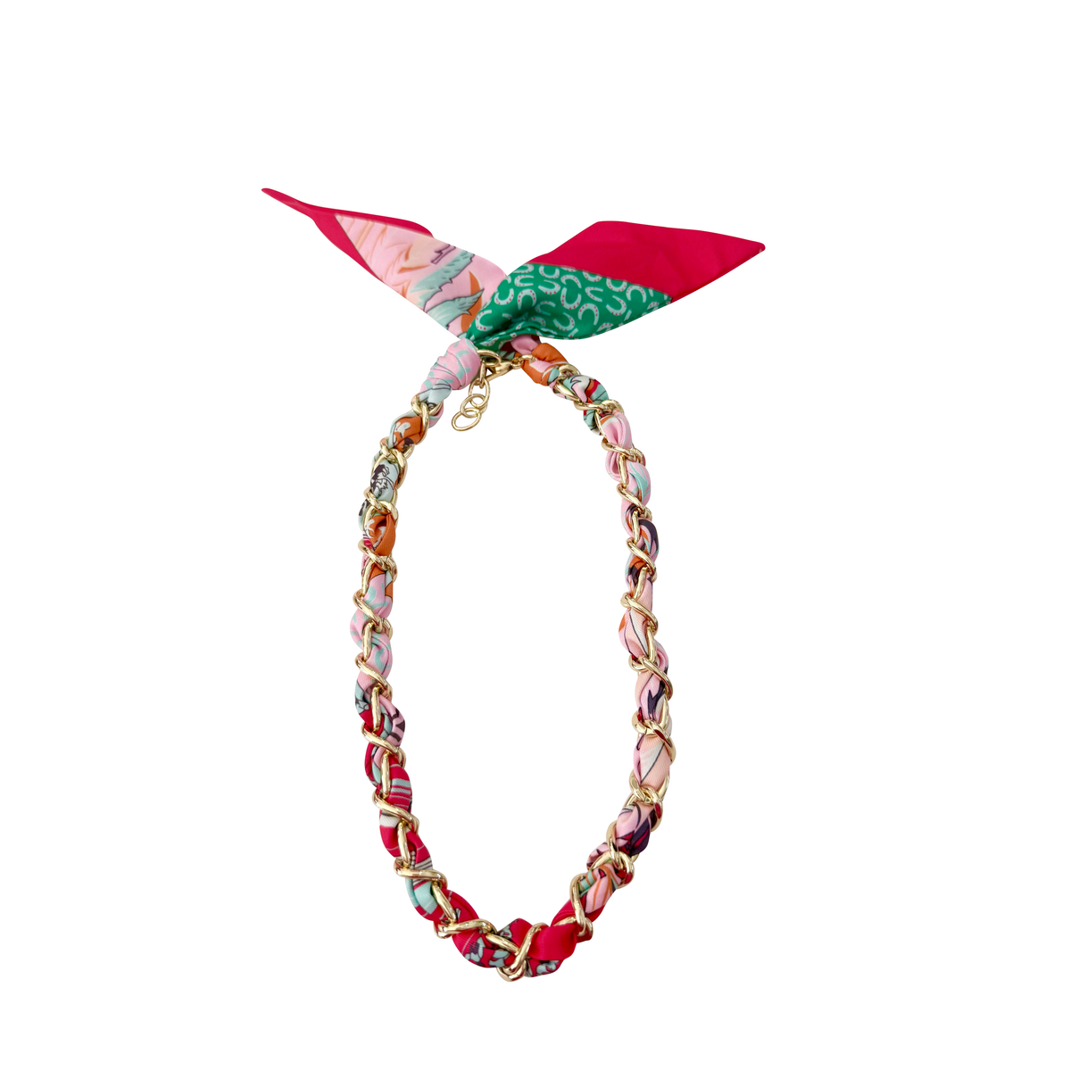Gemelli Scarf Necklace